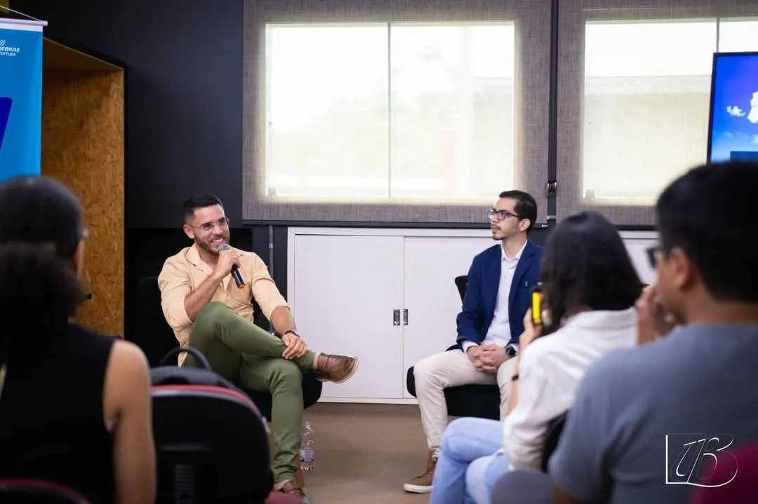 Bate-papo com a plateia durante o Startup Day em Balsas