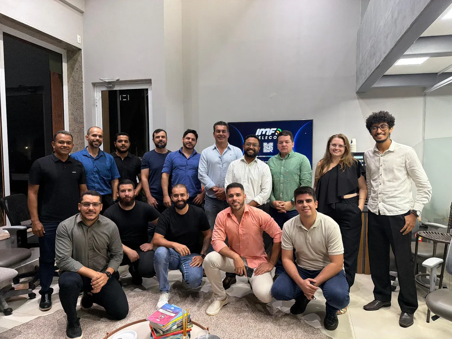 Participantes do primeiro Tocantins IA Meetup reunidos no Jurídico Hub